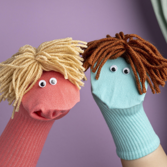 Puppet making and storytelling workshop